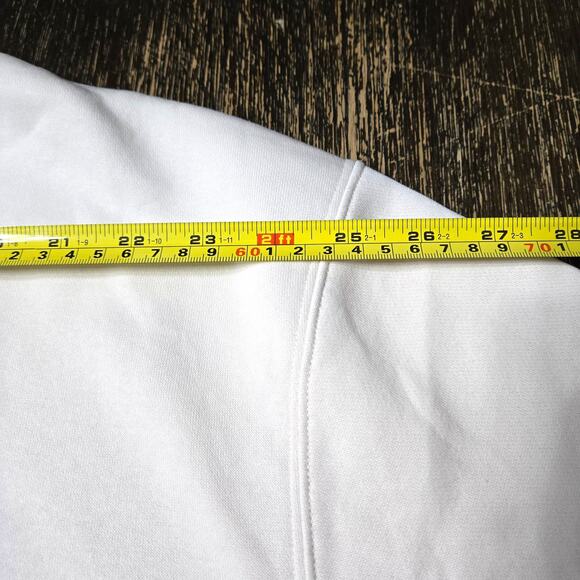 Jordan Size 2XL Men's Cream Umar Rashid X Artist Fleece Hoodie - Picture 12 of 13